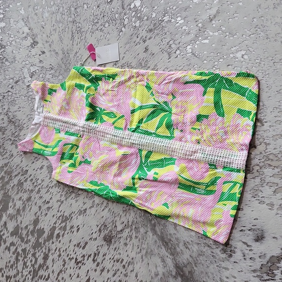 Lilly Pulitzer x Target 20th Anniversary Fan Dance Flamingo Shift Dress NWT - Picture 2 of 8